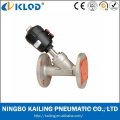 High Quality Stainless Steel Angle Seat Valve with Flange (KLJZF-50)